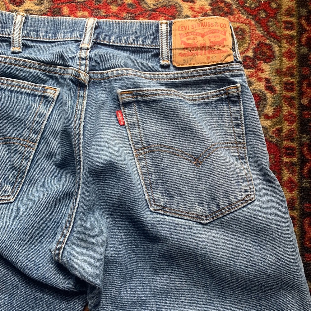 Levi’s • 517 Levi’s Vintage Denim Bootcut Jeans Waist 32 Length 32